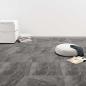 Preview: ARDEBO.de - Bodenplanken Schwarz und Weiß 5,11 m² 55 stk. PVC