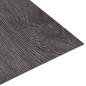 Preview: Bodenplanken Schwarz und Grau 5,11 m² 55 stk. PVC