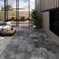 Preview: ARDEBO.de - Bodenplanken Holzstruktur grau 5,11 m² 55 stk. PVC