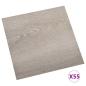 Preview: Bodenplanken Holz 5,11 m² 55 Stk. PVC