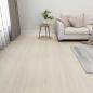Preview: ARDEBO.de - Bodenplanken Weiß und Beige 5,11 m² 55 stk. PVC