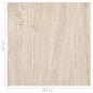 Preview: Bodenplanken Weiß und Holzfarbe 5,11 m² 55 stk. PVC