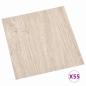 Preview: Bodenplanken Weiß und Holzfarbe 5,11 m² 55 stk. PVC