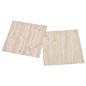 Preview: Bodenplanken Weiß und Holzfarbe 5,11 m² 55 stk. PVC