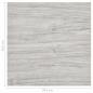 Preview: Bodenplanken Grau und Holz 5,11 m² 55 stk. PVC