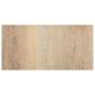 Preview: Bodenplanken Hellgrau, Dunkelbraun 5,11 m² 55 Stk. PVC