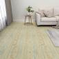 Preview: ARDEBO.de - Bodenplanken Weiß und Hellbraun 5,11 m² 55 stk. PVC