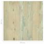 Preview: Bodenplanken Weiß und Hellbraun 5,11 m² 55 stk. PVC