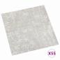 Preview: Bodenplanken Weiß und Holz 5,11 m² 55 stk. PVC