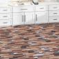 Preview: ARDEBO.de - Bodenplanken Mehrfarbig 2,51 m² 18 stk. PVC