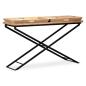 Preview: Konsolentisch Mangoholz Massiv 130 x 40 x 80 cm