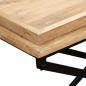 Preview: Konsolentisch Mangoholz Massiv 130 x 40 x 80 cm