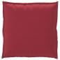Preview: Palettenkissenset 2 pcs Weinrot Oxford-Stoff