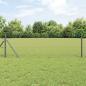 Preview: ARDEBO.de - Sechseckgeflechtzaun 0,5 x 100 m PVC Grau