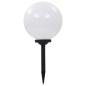 Preview: Außen-Solarlampen 4 Stk. LED Kugel 30 cm RGB
