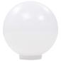 Preview: Außen-Solarlampen 4 Stk. LED Kugel 30 cm RGB