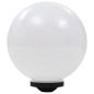 Preview: Außen-Solarlampen 4 Stk. LED Kugel 30 cm RGB