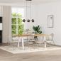 Preview: ARDEBO.de - Klappstuhl 8 stk. Kunstleder Sand 48 x 43,5 x 81 cm