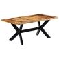 Preview: Esstisch 180x90x75 cm Massivholz Akazie