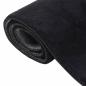 Preview: Teppich Waschbar Flauschig Kurzflor 160x230 Rutschfest Schwarz
