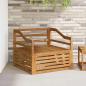 Preview: ARDEBO.de - Outdoor-Sofa Natur