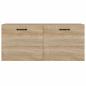Preview: Wandschrank Sonoma-Eiche 80x36,5x35 cm Holzwerkstoff
