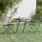 Preview: ARDEBO.de - 3-tlg. Garten-Essgruppe Streckmetall Anthrazit