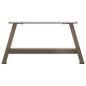 Preview: Couchtischbeine A-Form 2 Stk. 60x(30-31) cm Stahl