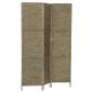Preview: 3-teiliger Paravent Braun 116×160 cm Wasserhyazinthe