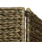 Preview: 3-teiliger Paravent Braun 116×160 cm Wasserhyazinthe