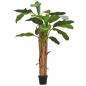 Preview: ARDEBO.de - Künstlicher Bananenbaum mit Topf 250 cm Grün