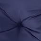 Preview: Kissen Rund Marineblau Ø 100x11 cm Oxford-Gewebe