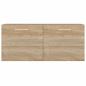 Preview: Wandschrank Sonoma-Eiche 80x35x36,5 cm Holzwerkstoff