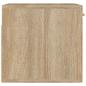 Preview: Wandschrank Sonoma-Eiche 80x35x36,5 cm Holzwerkstoff