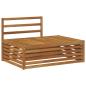 Preview: 2 stk. Outdoor-Sofagarnitur Massivholz Akazie Natur