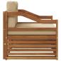 Preview: Outdoor-Sofa Natur und Beige