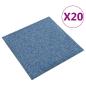 Preview: Teppich 20 stk. Blau 50 x 50 cm 100% Polypropylen
