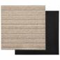 Preview: Teppich 20 stk. Gestreiftes Beige 50 x 50 cm 100% Polypropylen