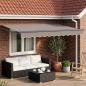 Preview: ARDEBO.de - Elektrisches Markisenrahmen Anthrazit 2,5 x 2 m Aluminium