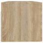 Preview: Wandschrank Sonoma-Eiche 100x36,5x35 cm Holzwerkstoff