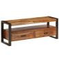 Preview: TV-Schrank 120x35x45 cm Massivholz Akazie