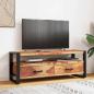 Preview: TV-Schrank 120x35x45 cm Massivholz Akazie