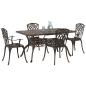 Preview: Garten Essgruppe 5 pcs Bronze Aluminium