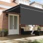 Preview: Ausziehbare Markise Anthrazit 500 x 300 cm