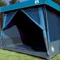 Preview: Camping-Zelt-Set mit Dach 2 pcs Blau Taffeta und Stoff