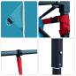 Preview: Camping-Zelt-Set mit Dach 2 pcs Blau Taffeta und Stoff