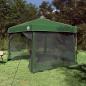 Preview: ARDEBO.de - Camping-Zelt-Set mit Dach 2 pcs Grün Taffeta und Stoff
