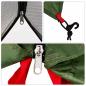 Preview: Camping-Zelt-Set mit Dach 2 pcs Grün Taffeta und Stoff