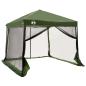 Preview: Camping-Zelt-Set mit Dach 2 pcs Grün Taffeta und Stoff