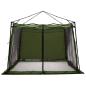 Preview: Camping-Zelt-Set mit Dach 2 pcs Grün Taffeta und Stoff